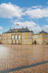 Amalienborg Slot (Amalienborg Palace) copenhagen Region Sjælland (Region Zealand) Denmark
