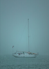 sailboat in the sea