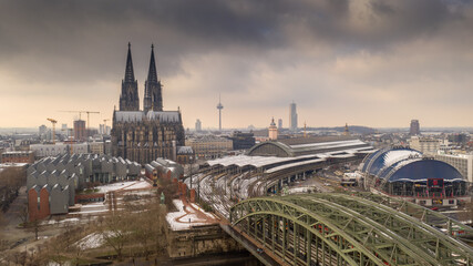 Köln bei Schnee