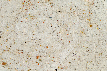 An old concrete wall in an underground garage.