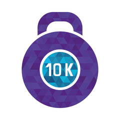 10k kettlebell illustration