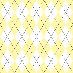 Fototapeta premium Easter Argyle plaid. Pattern Scottish cage