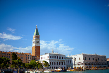 landscape with saint marks campanile and doges palace