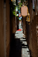 photo with street in Venice, Italy