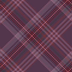 Glen plaid pattern in lilac; pink; red.