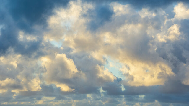 Clouds at sunset