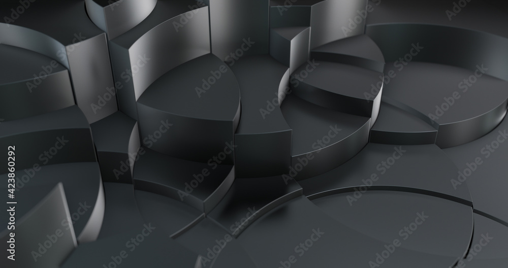 Aufkleber abstract dark background. dynamic style for business and corporate template. 3d rendering