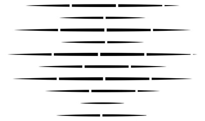 Dashed random straight parallel lines geometric element