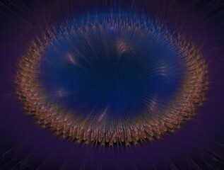 Imaginatory fractal background generated Image