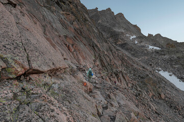 Hiking the Ledges of Longs Peak