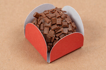 Brazilian traditional sweet “Brigadeiro`