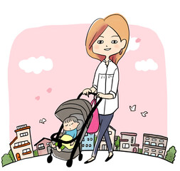 赤ちゃんとお出かけ