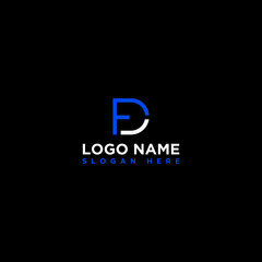 FD LETTER LOGO
