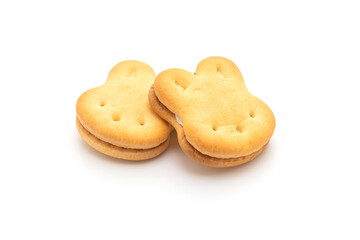 rabbit cookies with cream
