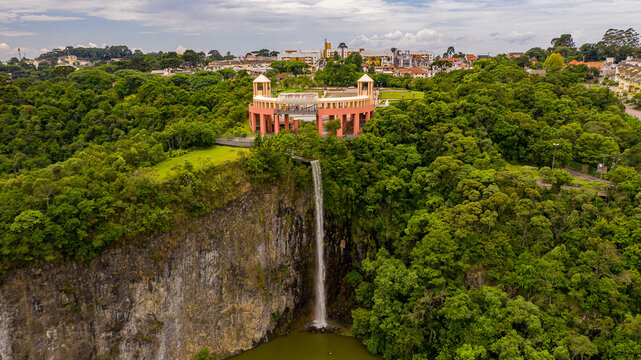 Drone Parque Tanguá Curitiba Paraná Brasil