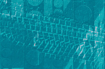 abstract turquoise, celadon and aquamarine colors background for design