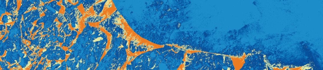 abstract blue, orange and light-green colors background for design