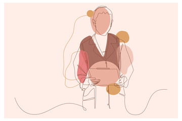 Doctor Background Vector Illustration