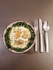 risotto with spinach