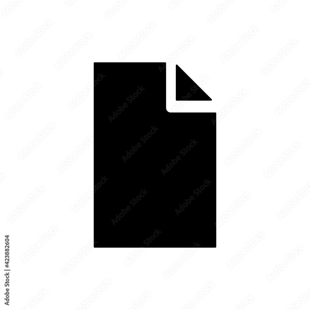 Poster paper icon. office stationery. the icon can be used for application icon, web icon, infographic. pri