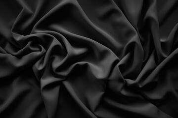 natural fabric linen texture for design. sackcloth textured. Black Canvas for Background.. Image has shallow depth of field. satin fabric background.