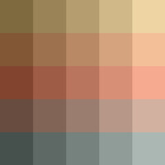 Abstract color Low-Polygones Generative Art background illustration