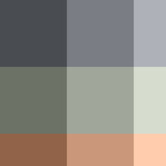 Obraz premium Abstract color Low-Polygones Generative Art background illustration