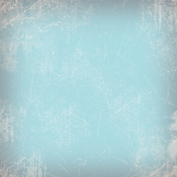 Blue Distressed Grunge Wall Texture 