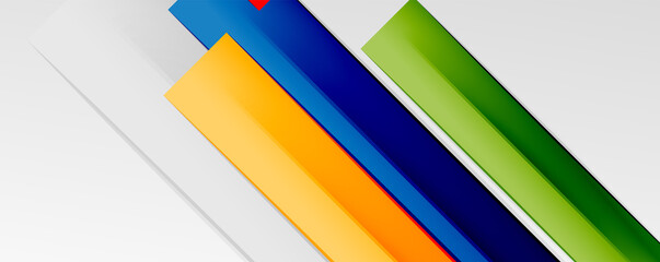 Multicolored lines background. Design template for business or technology presentations, internet posters or web brochure covers