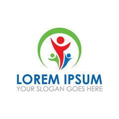 teamwork vector , community logo vector