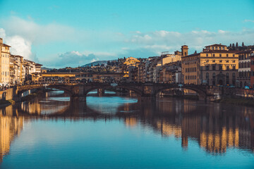 Fototapeta na wymiar Pontevecchio Firenze