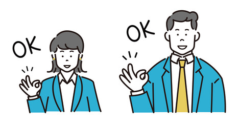 人物　ビジネス　初心者　OK　スーツ