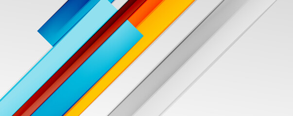 Color abstract lines trendy geometric background for business or technology presentation, internet poster or web brochure cover, wallpaper