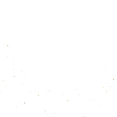 Gold Glitter Stars. Luxury Shiny Confetti.