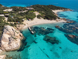Fototapeta premium Spiaggia Capriccioli - Porto Cervo,Sardegna