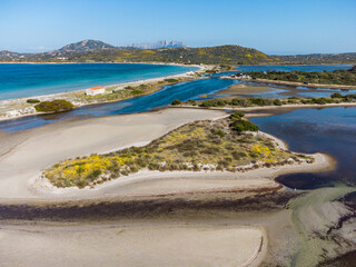 Spiaggia e stagno di Marina Maria - Olbia, Nord Sardegna