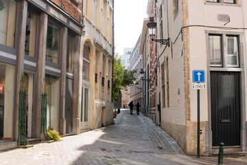 street of a European city