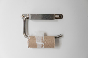 toilet paper is over