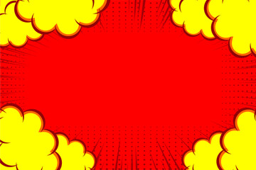 Comic blank template