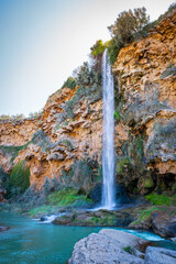 Salto de la Novia en Navajas, Castellón, España