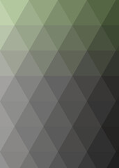 Plakat Abstract color Low-Polygones Generative Art background illustration