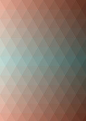 Abstract color Low-Polygones Generative Art background illustration