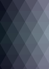 Obraz premium Abstract color Low-Polygones Generative Art background illustration