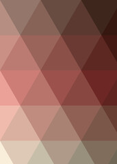 Obraz premium Abstract color Low-Polygones Generative Art background illustration