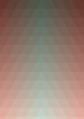 Obraz premium Abstract color Low-Polygones Generative Art background illustration