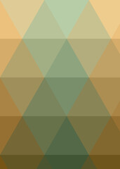 Obraz premium Abstract color Low-Polygones Generative Art background illustration