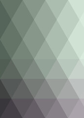 Obraz premium Abstract color Low-Polygones Generative Art background illustration