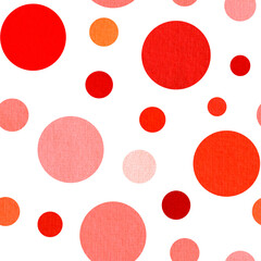 Colored Abstract geometric seamless pattern. Colorful Paint dots, round, circle Grunge. Crayons pastel. Fashion modern style. Endless fabric print.	
