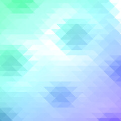 Abstract blue technology triangle background.  Halftone monochrome cover. Modern digital.