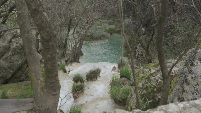 Polylimnio Waterfalls, Peloponnes, Greece